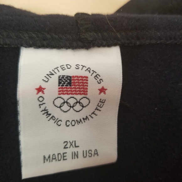 USA Olympic Commitee jacket with hood-size 2XL - Picture 6 of 6
